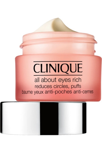 Clinique All About Eyes Rich – Intensely Moisturizing Eye Contour Cream, Anti-Dark Circles and Anti-Bags, 15 ml