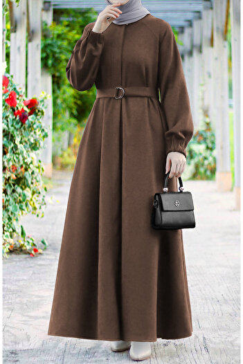 suhneva Farah Full Length Cashmere Coat (Unlined) - Brown