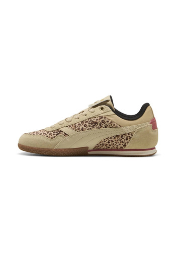 Puma Women's Bella Donna Leopard Print Beige Sneaker - 40429601