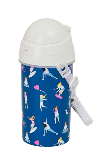 safta Sticla apa 500 ml BlackFit8 Go girl