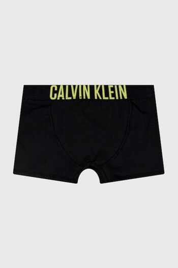 Calvin Klein , Set of boxers with oversized logo band at the waist - 3 pairs, Black, XL