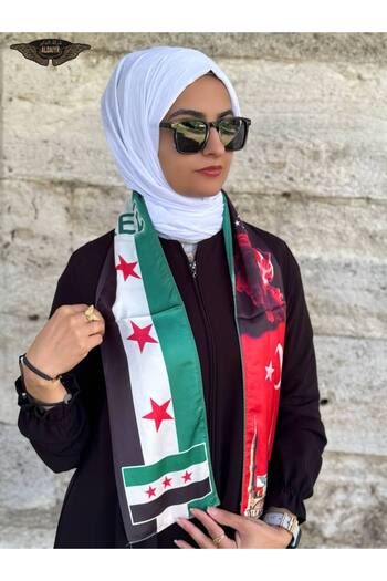ALDAYER Scarf Double-Sided Printed