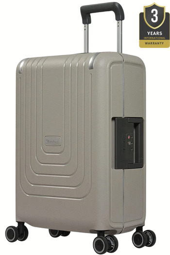 eminent Vertica Hard Case Travel Bag Large Luggage Trolley Lightweight Suitcase With Tsa Lock B0006 Grey
