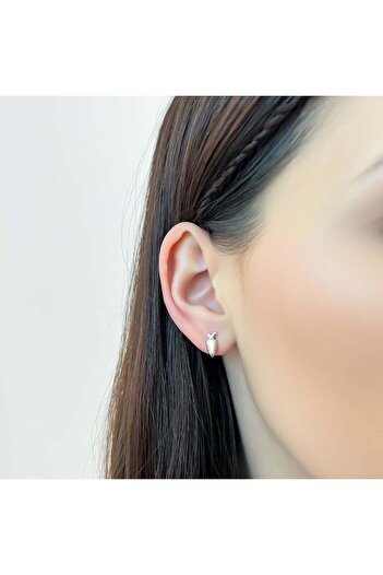 Bijuteria SORELLY Silver Carrot Earrings