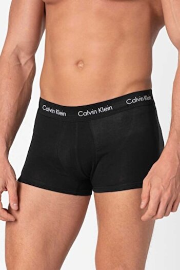 Calvin Klein , Set of low-rise boxers - 3 pairs, Black