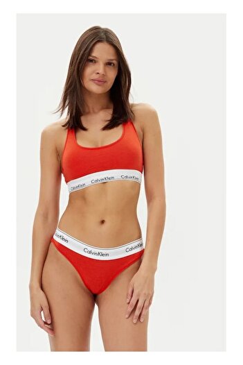 Calvin Klein , Set bra and briefs, Red, M