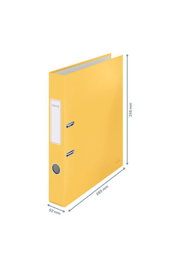 Leitz 180° Cosy laminated cardboard A4 52 mm amber yellow