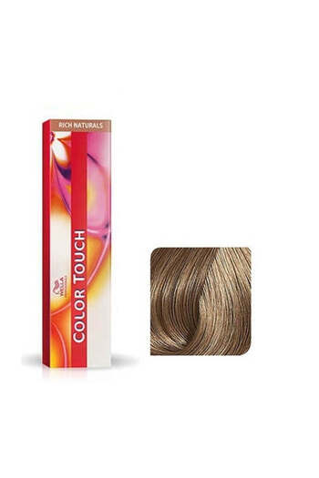 Wella Hair Dye 7/1 Semi-Permanent Ammonia-Free - Rich Naturals Color Touch Medium Ash Blonde -
