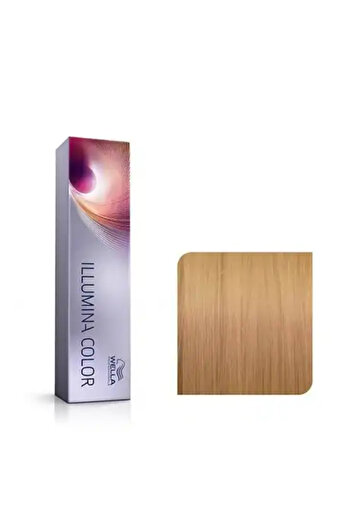Wella Permanent Hair Dye 8/05 - Illumina Color Light Mahogany Blonde -