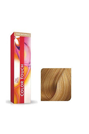 Wella Vopsea de păr 8/03 Semipermanentă fără amoniac - Pure Naturals Color Touch Blond Auriu Deschis -
