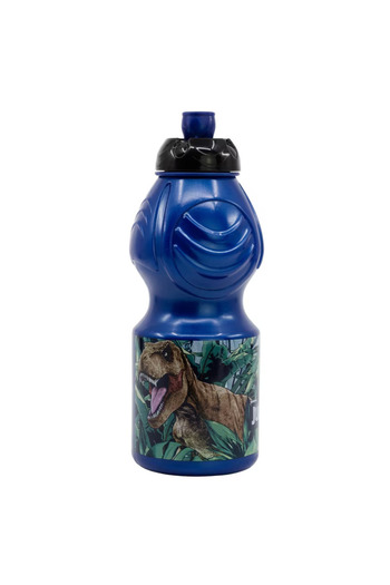 JURASSIC WORLD Sports water bottle, 400 ml, Blue, Jurassic World