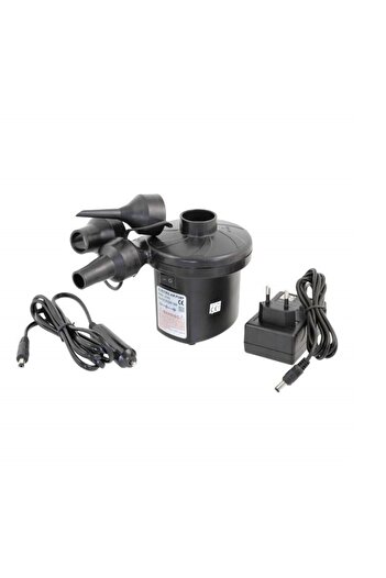 FOXMAG24 Portable electric pump, 12V/230V power supply, 50W with 3 inflation tips
