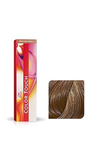 Wella Vopsea de păr 7/3 semipermanentă fără amoniac - Rich Naturals Color Touch blond auriu mediu -
