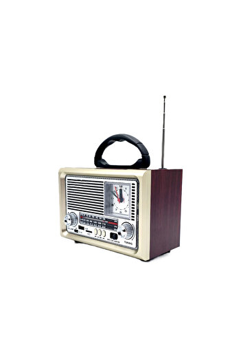Poro Retro 139 Portable Radio with Bluetooth, MP3, USB/TF and 3 bands AM/FM/SW