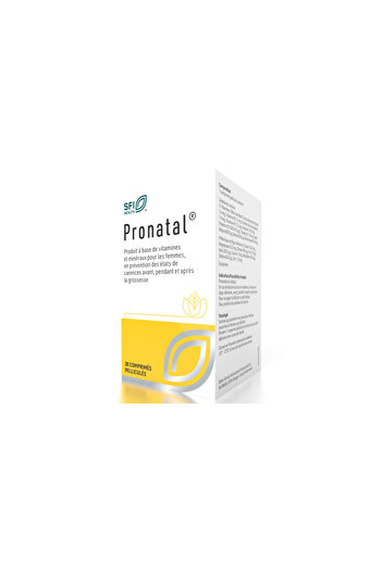SFI HEALTH PRONATAL VITAMIN TAB 30"S'