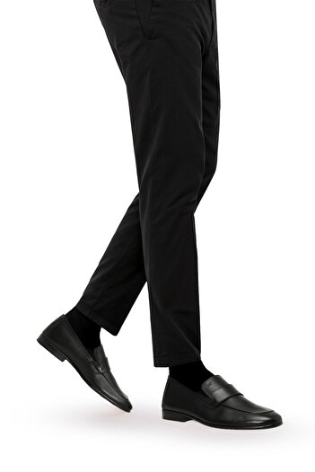 İnci Official Inci Sunt 5Fx Black Men's Loafers