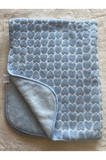 Golden Heart Winter Blanket 100*120 cm