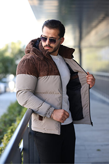 SEASON COAT Winter Velvet Hooded Coat