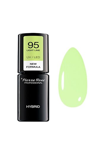 Pierre Rene Oja Semipermanenta - Color Hybrid New Formula Light Lime Nr. 95 6ml