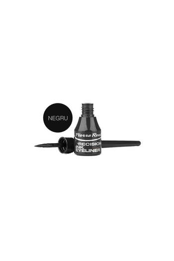 Pierre Rene Tus De Ochi Calimara Negru - Precision Ink Eyeliner Black 3ml - PIERRE RENE