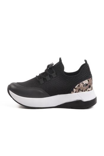 WALKWAY 702417 Z Black-White Women's Casual Shoes