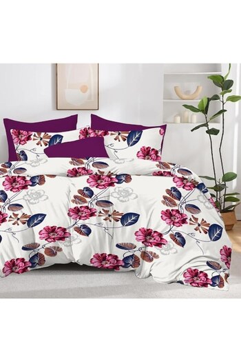 TextiLici Lenjerie de pat 6 piese TextiLici, cearceaf pentru pat 220 x 240 cm, cearceaf pentru pilota 200 x 22