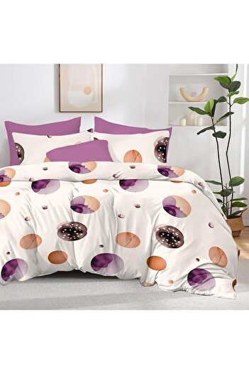 TextiLici 6-piece TextiLici bed linen, finet, purple planets