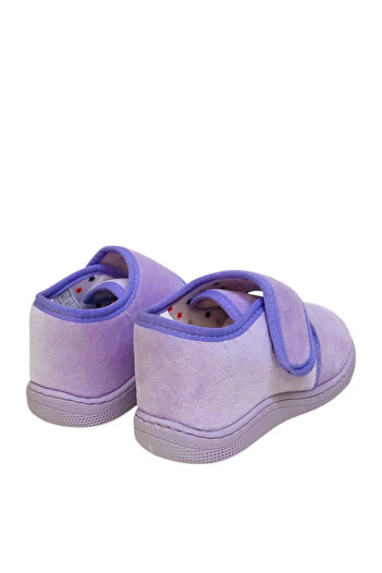 KU&PA SHOES PAS KADİFE SICAK ASTARLI ÇOCUK PANDUF LİLA - 1005 - 27