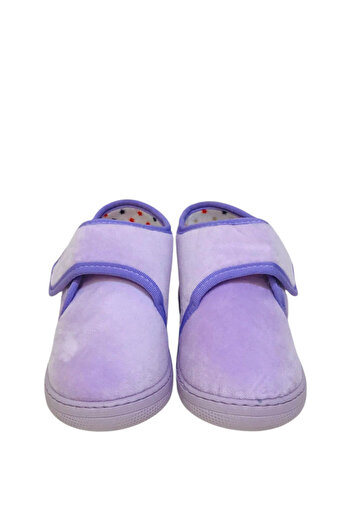 KU&PA SHOES PAS KADİFE SICAK ASTARLI ÇOCUK PANDUF LİLA - 1005 - 27