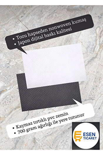 Tahtakale Toptancısı Manifest Design Mat - Colorful, Non-Slip Base, High Quality