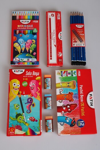 Fatih Original Premium 64 Piece Full Painting Set with Dekomus
