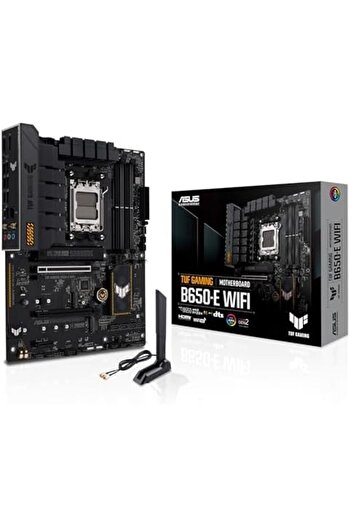 ASUS لوحة أم TUF Gaming B650-E WiFi (مقبس AM5/B650/DDR5/SATA 6Gb/s/ATX)