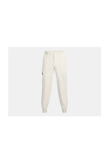 Under Armour Beyaz Erkek Lastikli Bel Eşofman Altı 1388823-110 UA Unstoppable Joggers