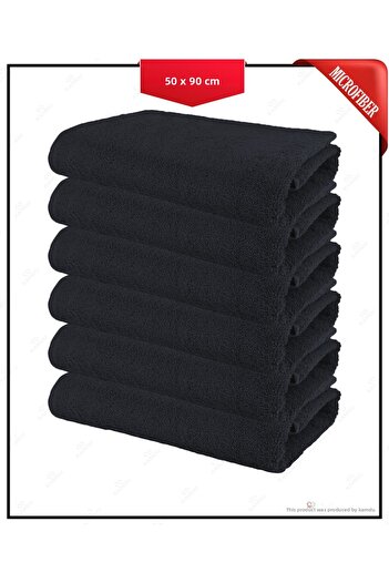 CottonTherapy Πετσέτες κομμωτηρίου κομμωτηρίου μικροϊνών 6 τεμαχίων 50x100cm Αθλητική πετσέτα χεριών, ανθεκτική στους λεκέδες
