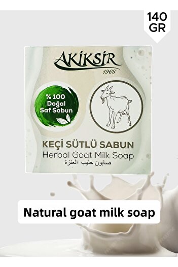 Akiksir Natural Goat Milk Soap 140Ggr