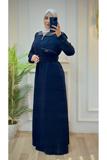 Tebrikler tekstil Women's Summer Long Coat Lined Fashionable and Comfortable Model M0034