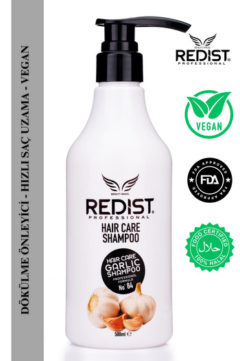 Redist Anti-Hair Loss Shampoo with Garlic Content for Shedding and Late Growth Hair 500 ml