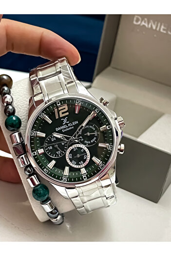 Daniel Klein Active Waterproofness Does Not Collect, Silicone Cord Men's Wristwatch Bracelet Gift