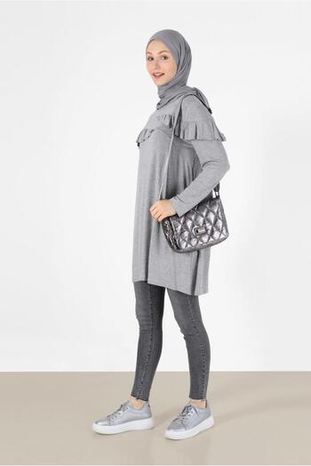 Alvina Tunic with Rush Detail 41231