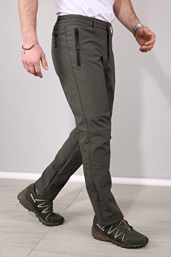Delpino Men's Water and Windproof Softshell Pants