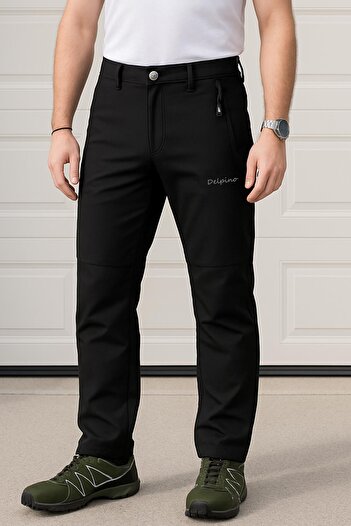 Delpino Men's Water and Windproof Softshell Pants