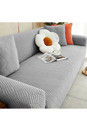 uzhanem 3.3.1.1 Model Jacquard Sofa Cover and Cover Set - Sofa Cover Home Textile
