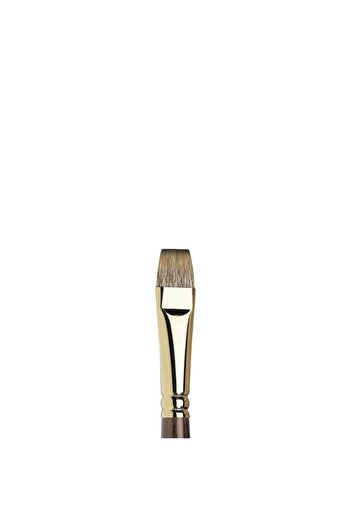 Winsor Newton Winsor & Newton Monarch Συνθετική κοντή επίπεδη βούρτσα με μακριά λαβή Νο:14