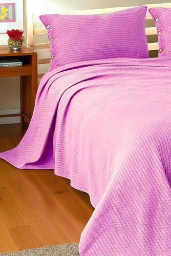 Cottonest Çitf Personality Bedspread Pi̇ke 2 Pieces Pillowcases