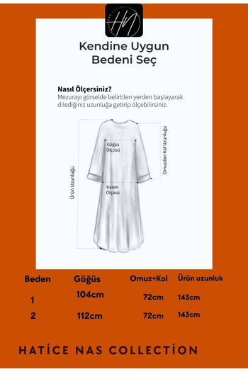 NAS TESETTÜR Muslin Robe Dress