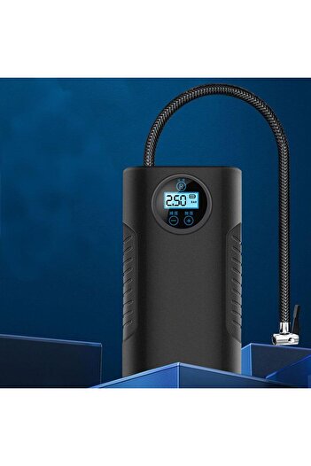 fun zone Portable Air Compressor, Handheld Electric Wireless Tire Inflation Pump, Intelligent Digital