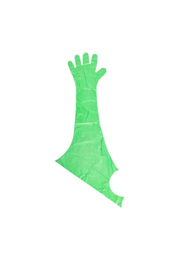 Zep Veterinary long gloves, disposable, 90 cm, shoulder protection, 50 pcs