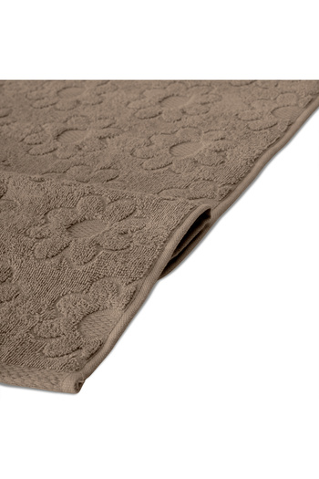 Altınbaşak Solana 100% cotton 2-piece hand towel set 50 x 90 dark beige