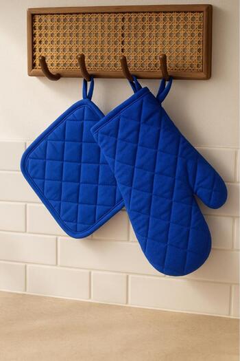Miabella Home Oven Mitts Oven Holder Premium Heat Proof Kitchen Glove Holder Heat Resistant Gloves