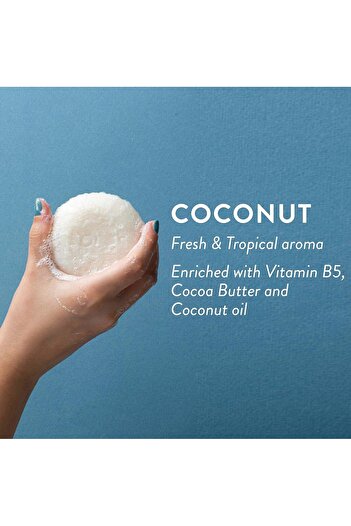 Lole's Shampoo Bar and Conditioner 2in1 with Coconut Oil for Nourish & Deep Moisture